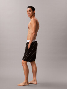 Cotton Poplin Sleep Short, DIAMOND LOGO BLACK, hi-res