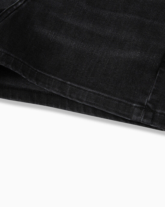 37.5 RECYCLED COTTON HIGH RISE DENIM SHORTS