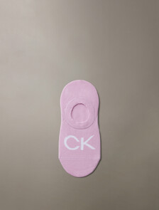 Monogram No Show Liner Socks, FADED LILAC, hi-res