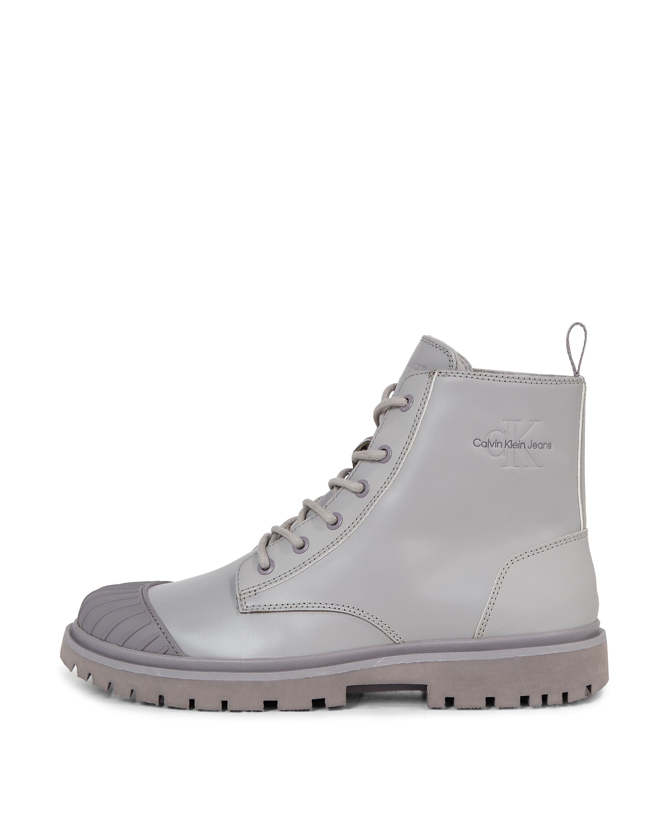 Calvin klein grey boots deals