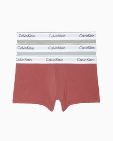 Modern Cotton 貼身四角褲（3 件組）, B10 Grey Heather/Silver Springs/Raspberr, hi-res