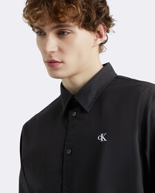 Coolmax Poplin Shirt, Ck Black, hi-res