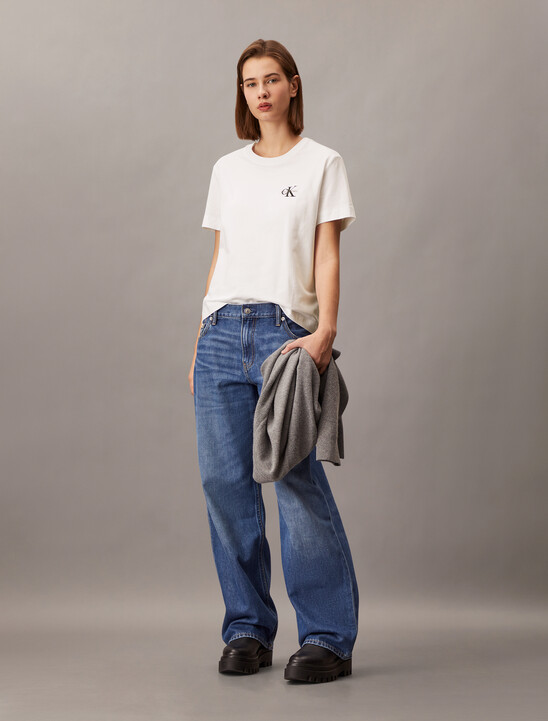 Core Essentials Monogram Embroidery Tee
