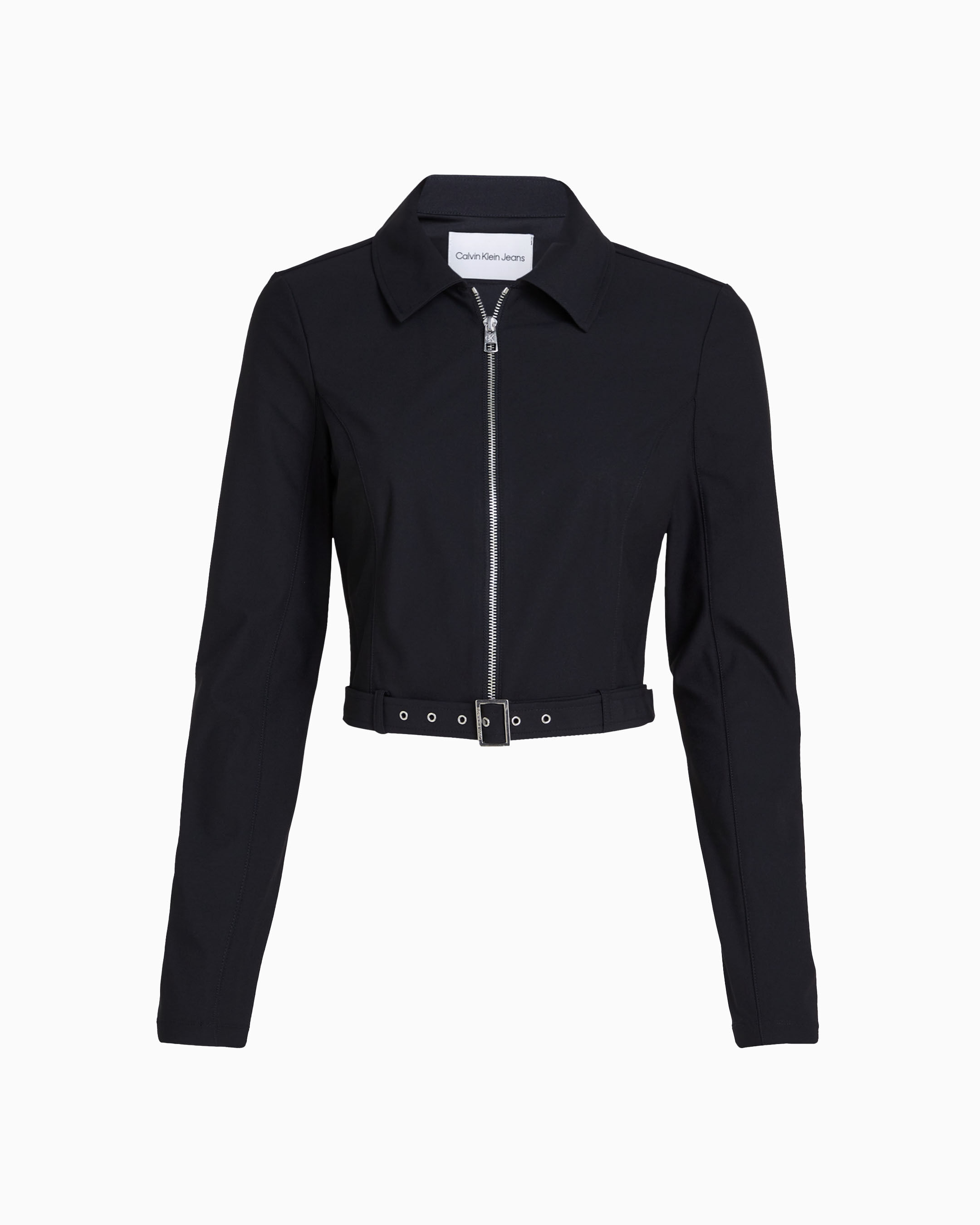 Soft Jersey Belted Jacket