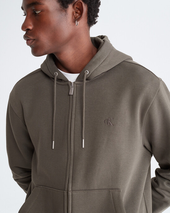 Archive Logo Zip Fleece Hoodie