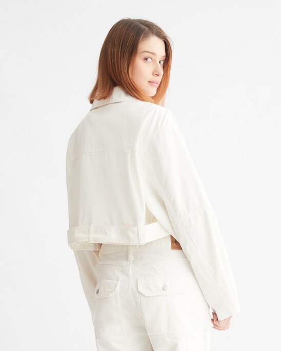 ICONIC BELTED UTILITY JACKET