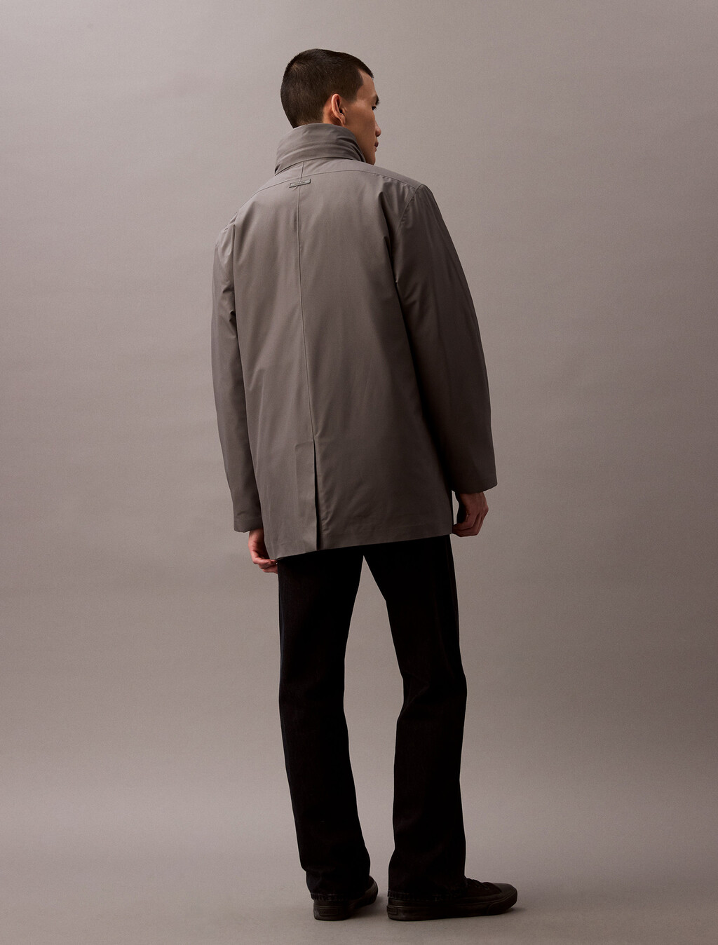 Heavyweight Mid Length Puffer Jacket, Endless Gray, hi-res
