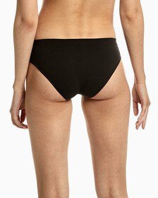 Fusion Flex Seamless Bikini, Black, hi-res