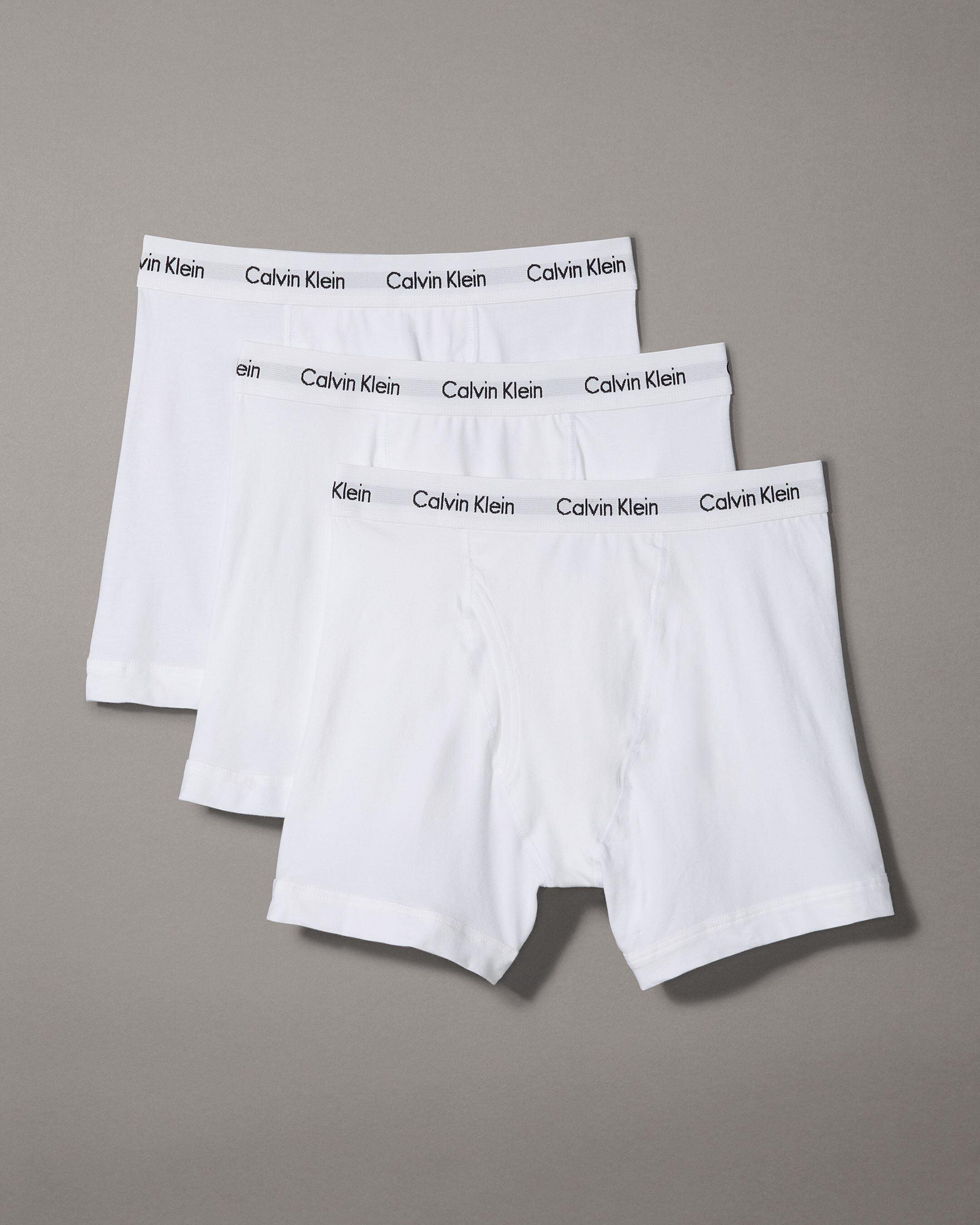 Cotton Stretch 3 Pack Boxer Brief white Calvin Klein Hong Kong