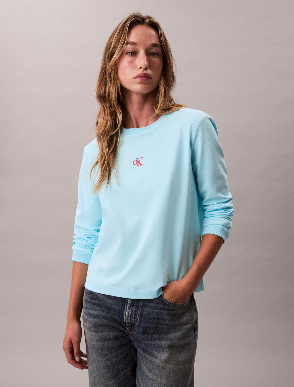 Ombre Logo Graphic Classic T-Shirt, Spa Retreat, hi-res