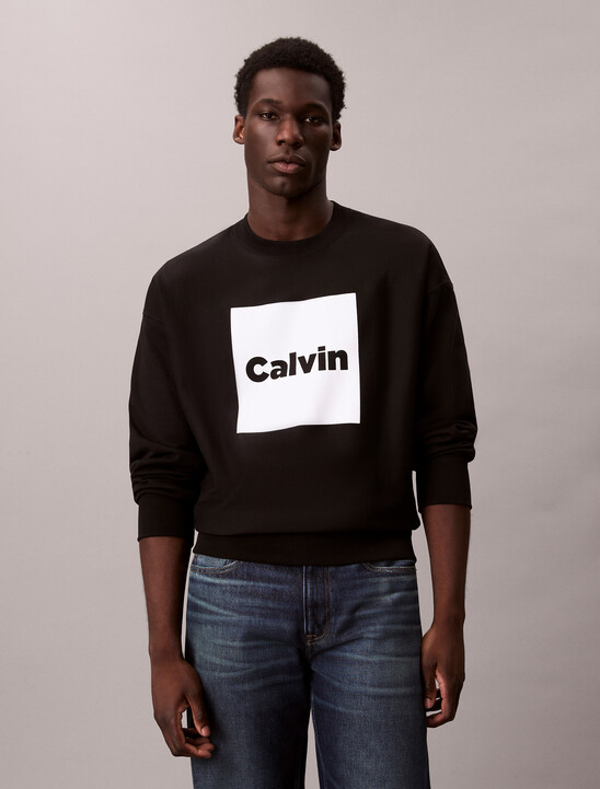 Premium Fleece Logo Graphic Relaxed Sweatshirt