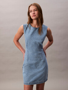 Open Back Cap Sleeve Dress, HUNTINGTON, hi-res