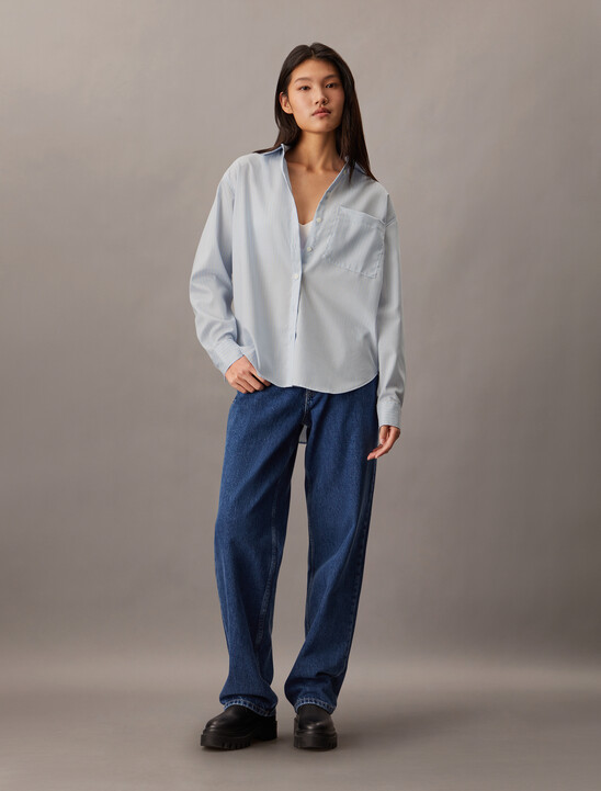 Breathable Monogram Relaxed Shirt