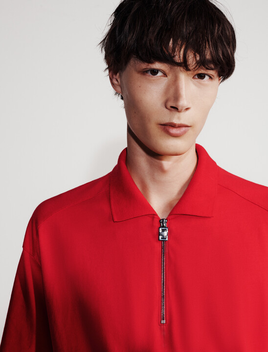 1/4 Zip Polo