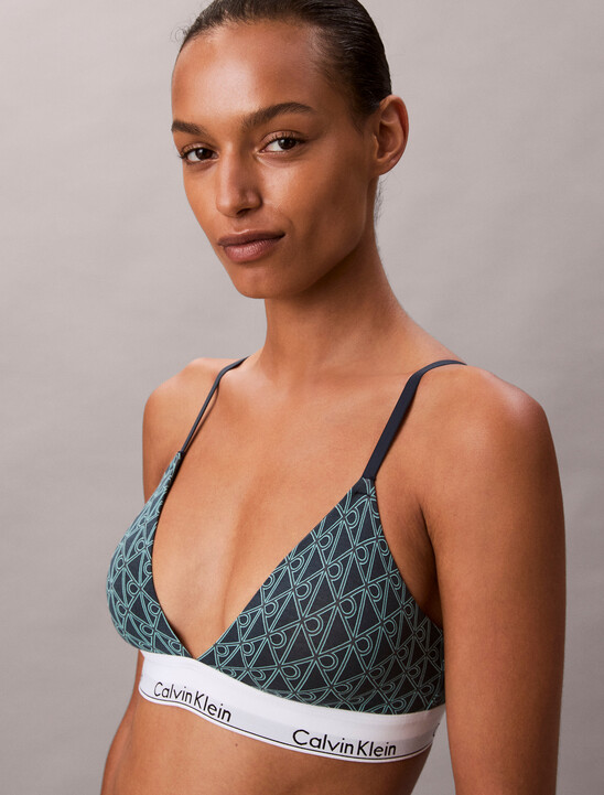 Lightly Lined Triangle Bralette - Icon Cotton Modal
