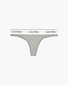 Modern Cotton Thong, GREY HEATHER, hi-res