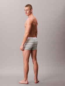 Icon Cotton Stretch Trunks 3 Pack, Turf/Logo Split Stripe+Srout Green/Frozen Fjord, hi-res