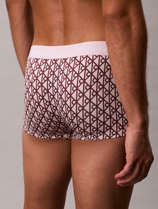 Icon 超細纖維彈性低腰平口內褲, BIJOU MODERN EMBLEM OUTLINE_SPRING LILAC, hi-res