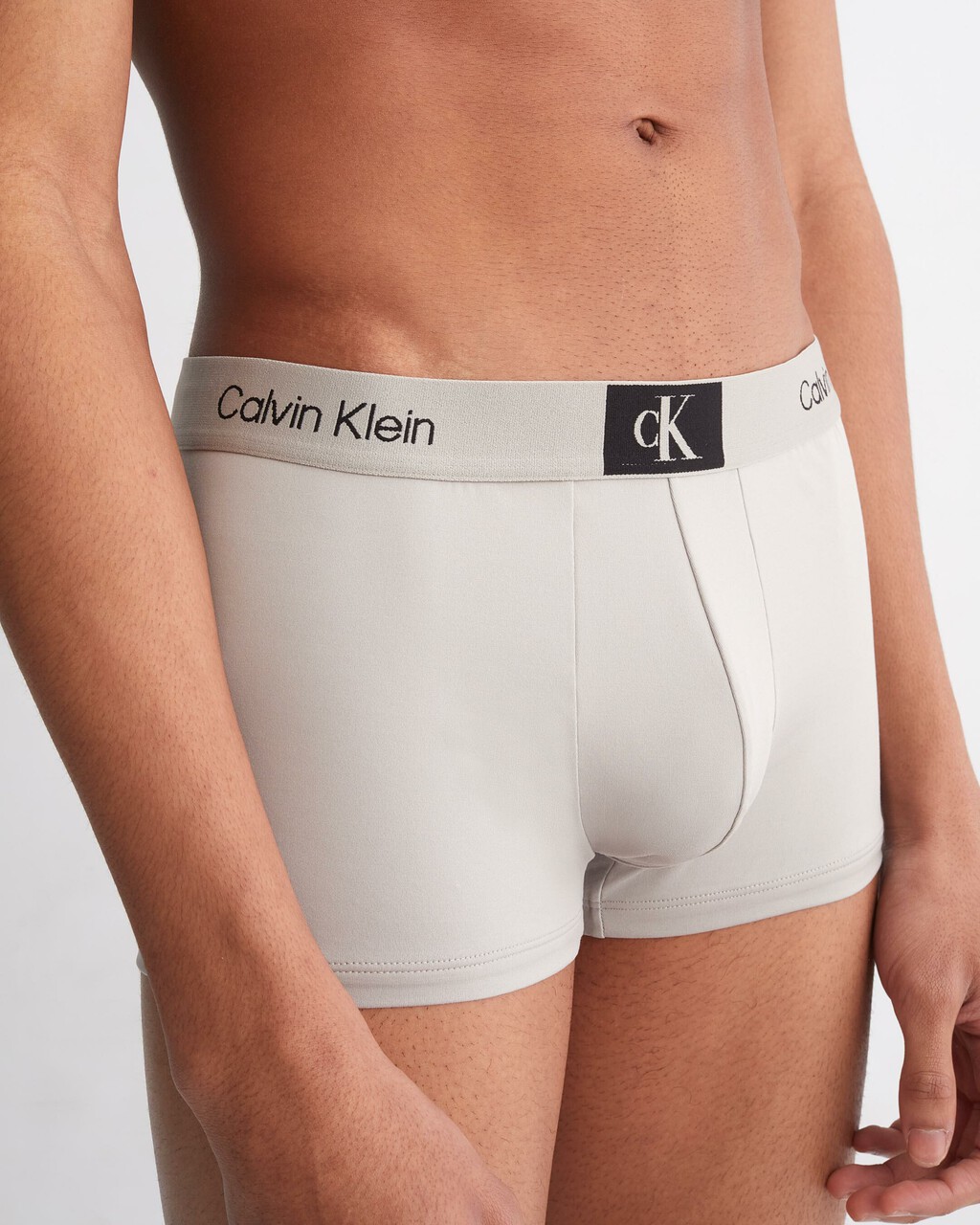CALVIN KLEIN 1996 微細纖維低腰內褲, Authentic Grey, hi-res
