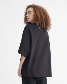 YEAR OF THE RABBIT OPEN SIDE RELAXED TEE, CK BLACK, hi-res