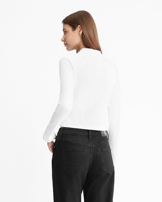Monologo Rib Knit Slim Polo