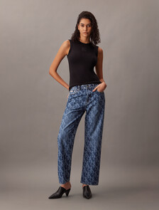 Signature 90s Straight CK Jeans, CK OCEAN BLUE, hi-res