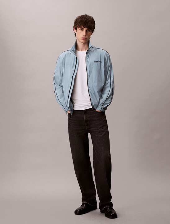 Nylon Track Jacket