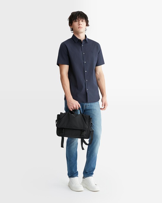 Tonal Monogram Short Sleeve Shirt