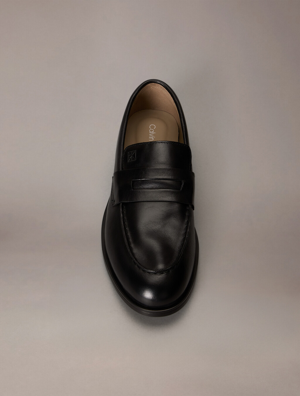 皮革 Airfit&reg; 氣墊棉便士樂福鞋, Triple Black, hi-res