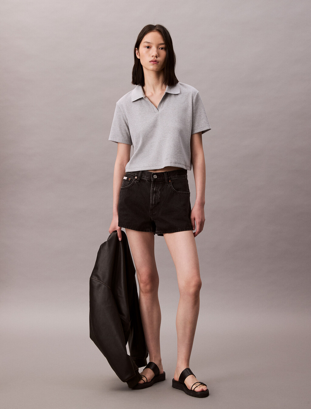 90 年代牛仔短褲, CK ESSENTIAL BLACK, hi-res