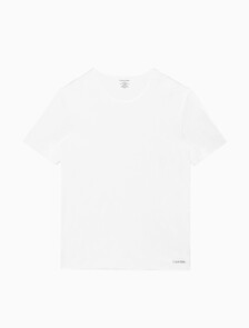 CK Black Crew Neck T-Shirt, White, hi-res