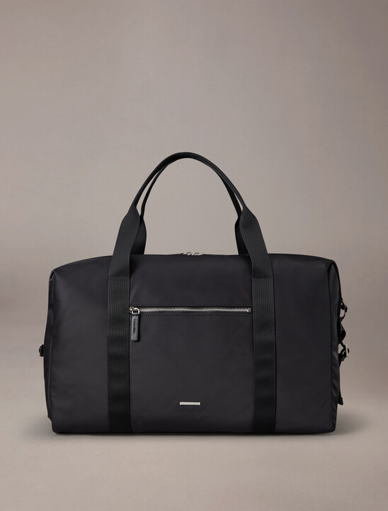 Sleek Nylon Weekender Bag