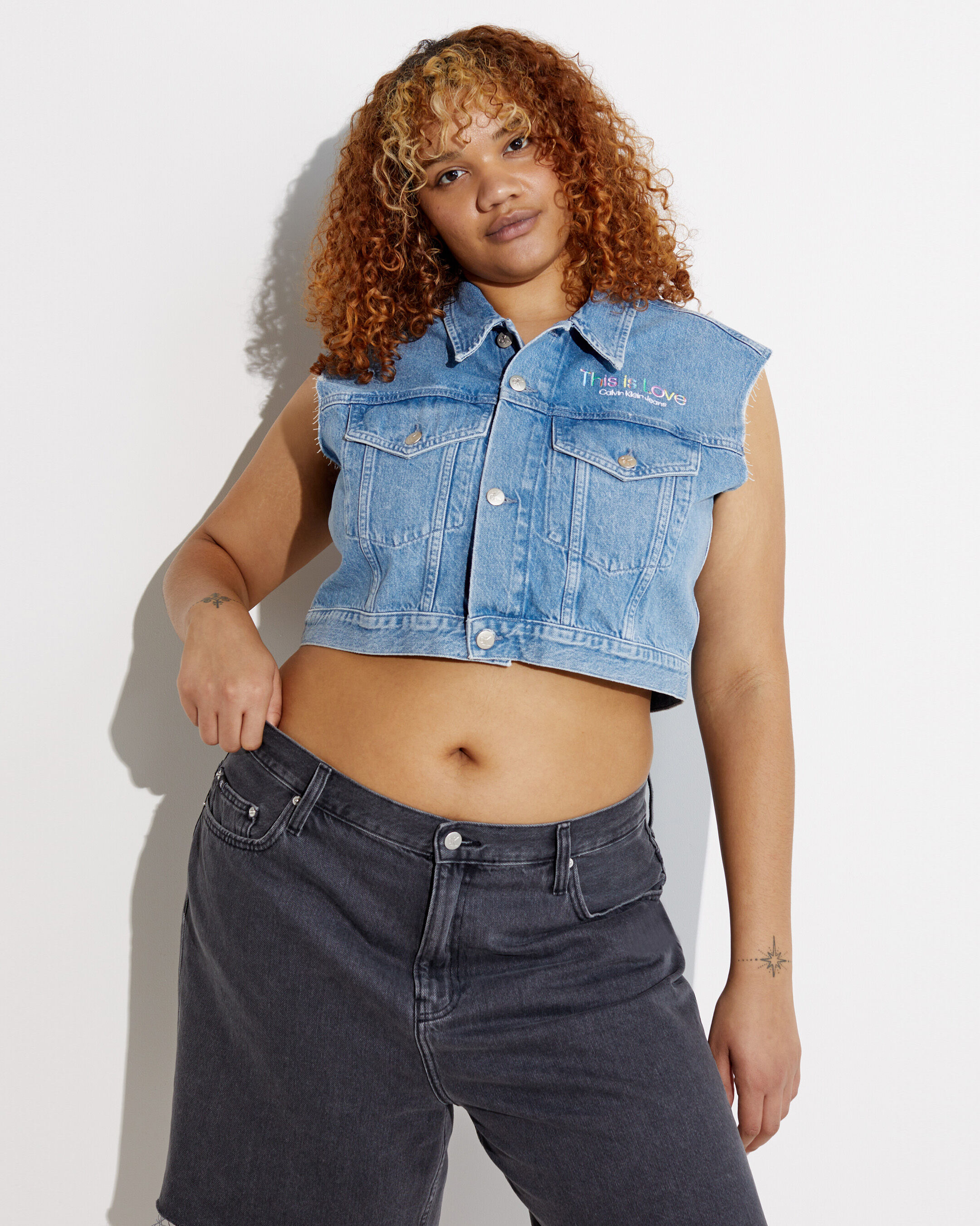 Calvin klein outlet plus size vest