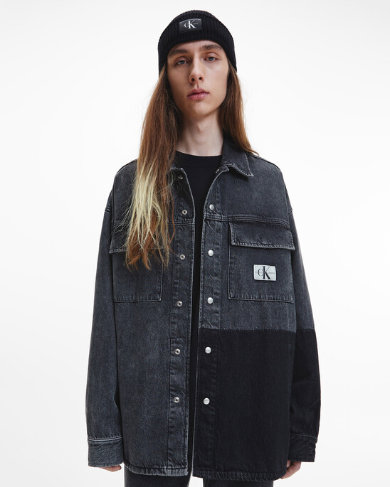 OVERSIZED UTILITY SHIRT JACKET