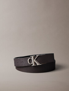 CK BCKL TMBLD 35MM ABlck/CK Drk Brw, Black/CK Dark Brown/Brushed Nickel, hi-res