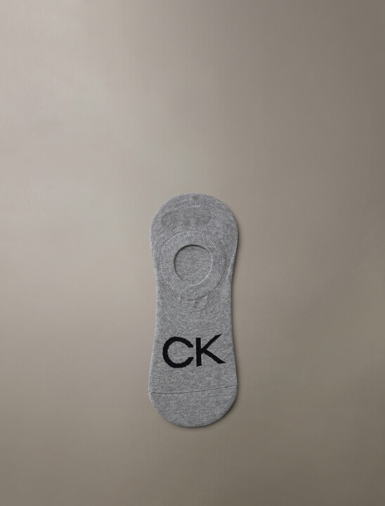 CK Logo No Show Liner Socks