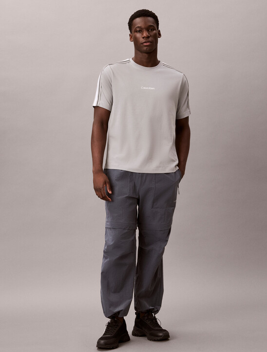 棉質混紡健身 T 恤