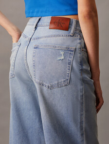 37.5 寬筒牛仔褲, 077 VINTAGE LIGHT BLUE DSTR, hi-res