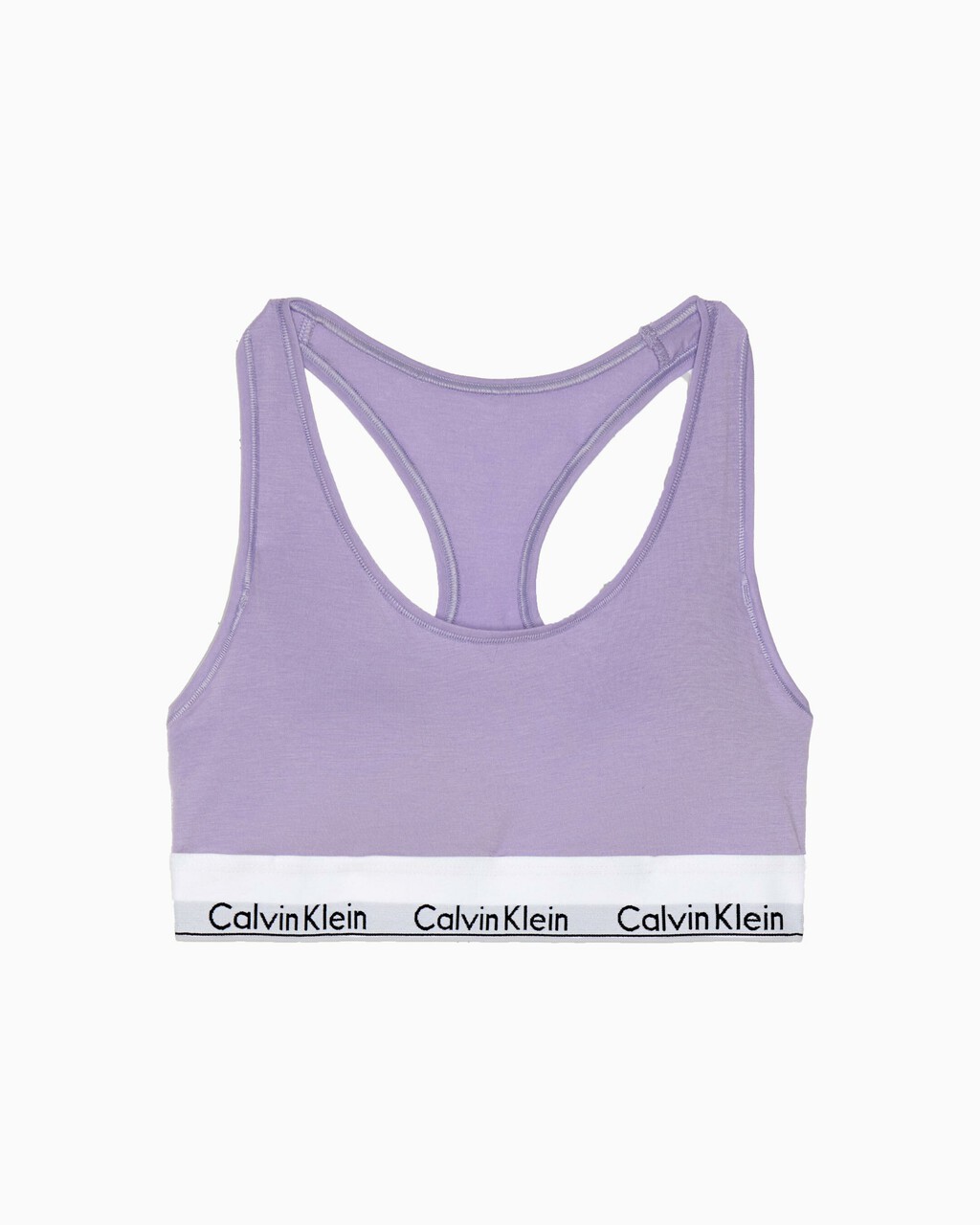 MODERN COTTON LIGHTLY LINED BRALETTE, VERVAIN LILAC, hi-res