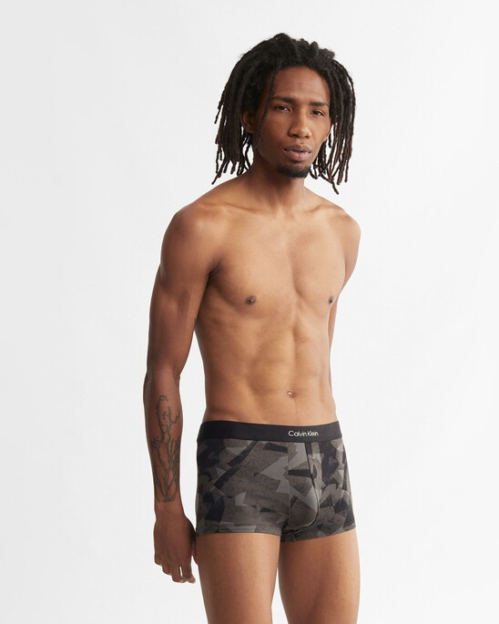 Embossed Icon Low Rise Trunks