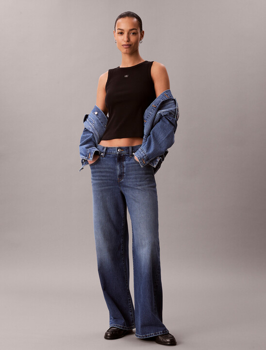 37.5 Wide Leg Jeans