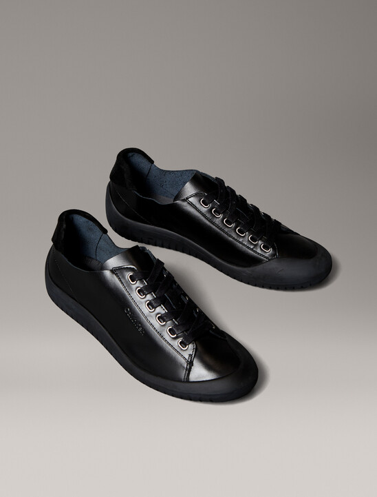 Smooth Leather Hybrid Trainers