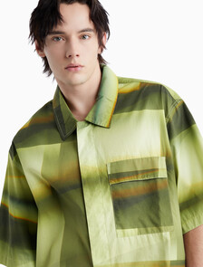 Senses All Over Print Relaxed Shirt, Illuminated Reflection Aop, hi-res