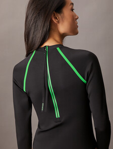Rash Guard Swimsuit - Intense Power Move, Pvh Black, hi-res
