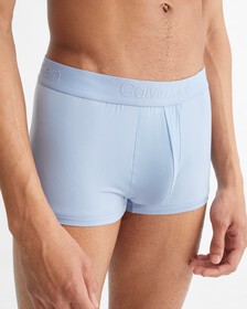CK Black Cooling Low Rise Trunks, Iceland Blue, hi-res