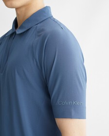 ESSENTIALS OVERSIZED POLO, CRAYON BLUE, hi-res