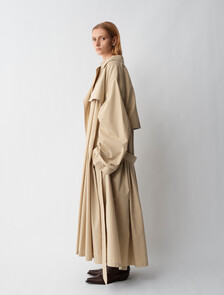 Mireille Trench Coat, Eucalyptus, hi-res