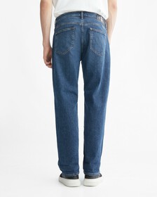 PREMIUM ITALIAN DENIM 90S STRAIGHT JEANS, Dark, hi-res