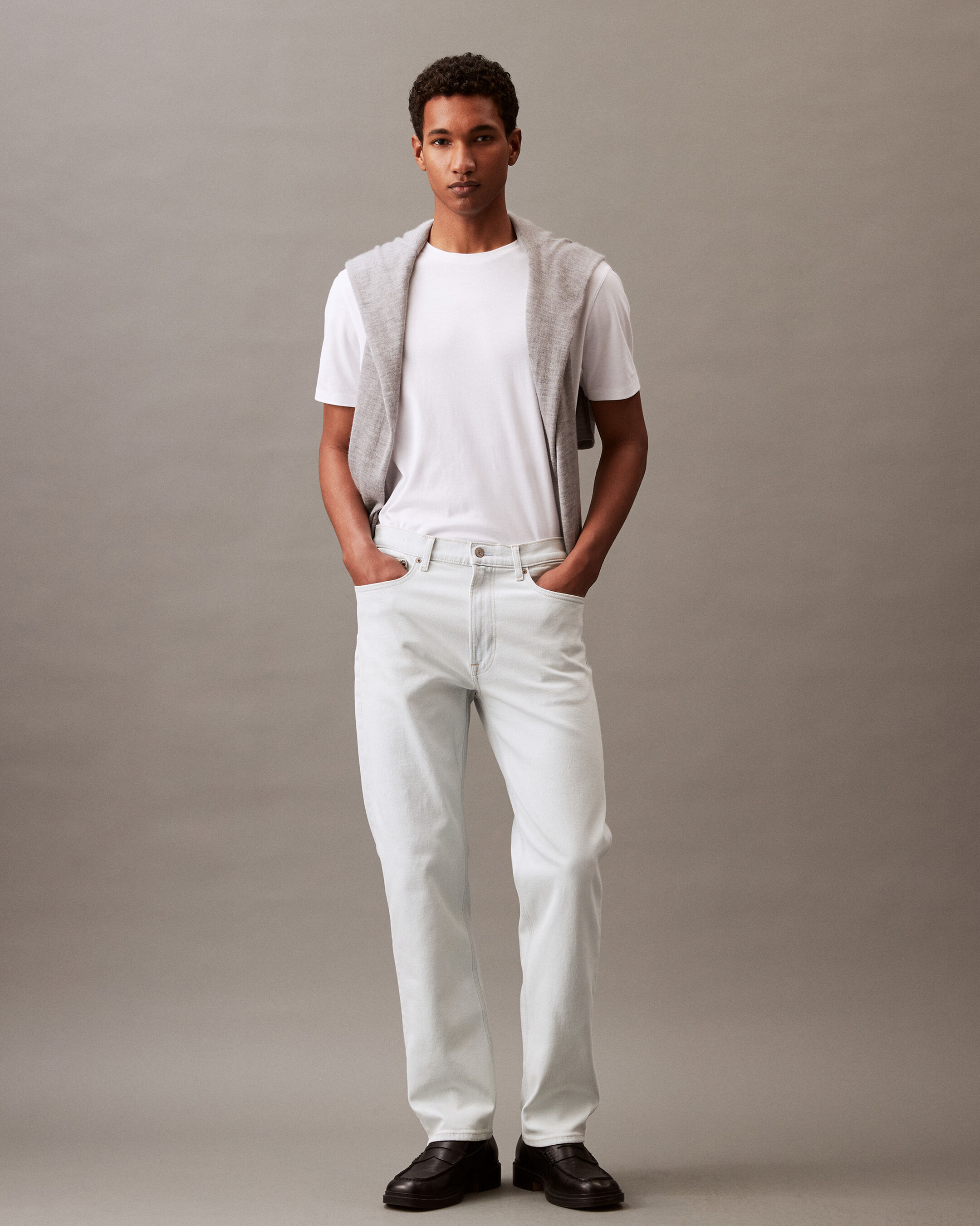 Calvin klein men's shop straight leg jeans