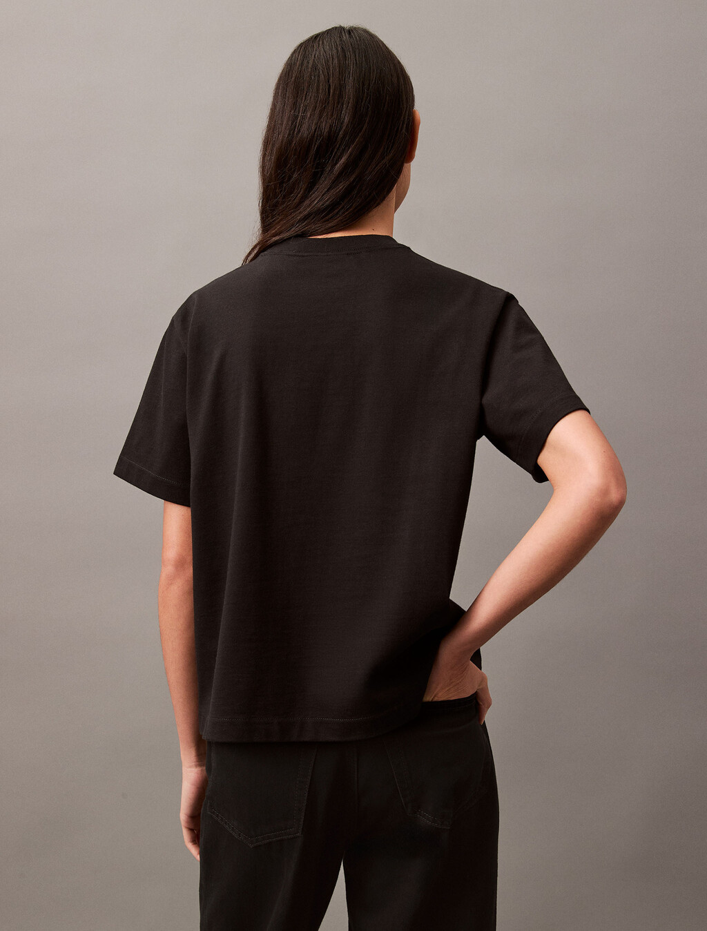 Hero Modern Boxy Tee, Black Beauty, hi-res